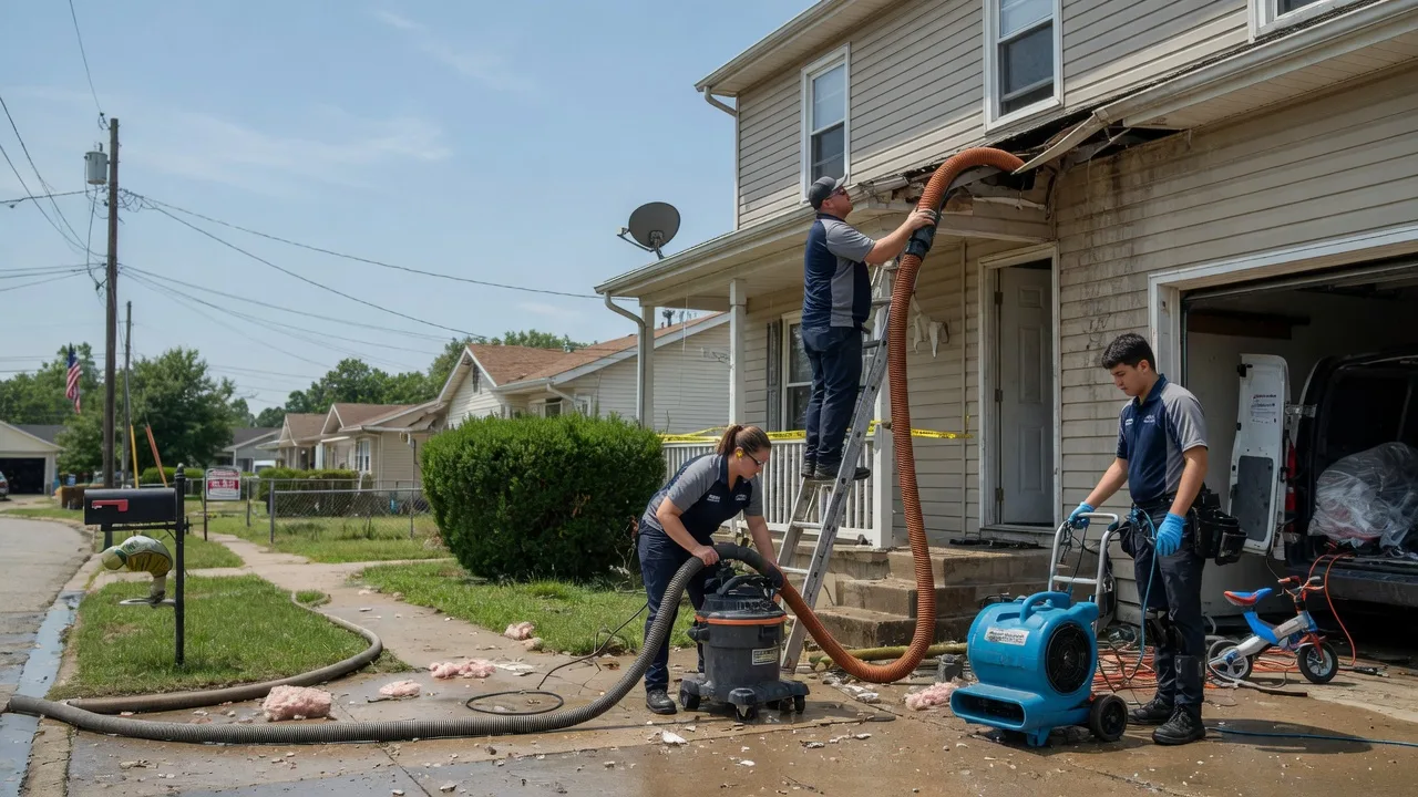 Water Damage Restoration in Busby, MT near me
